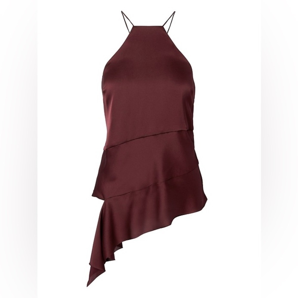 NWT - Banana Republic X Olivia Palermo Strappy Tunic in School Red - Size M
